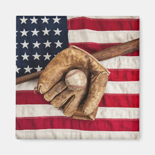 Aimant Baseball vintage