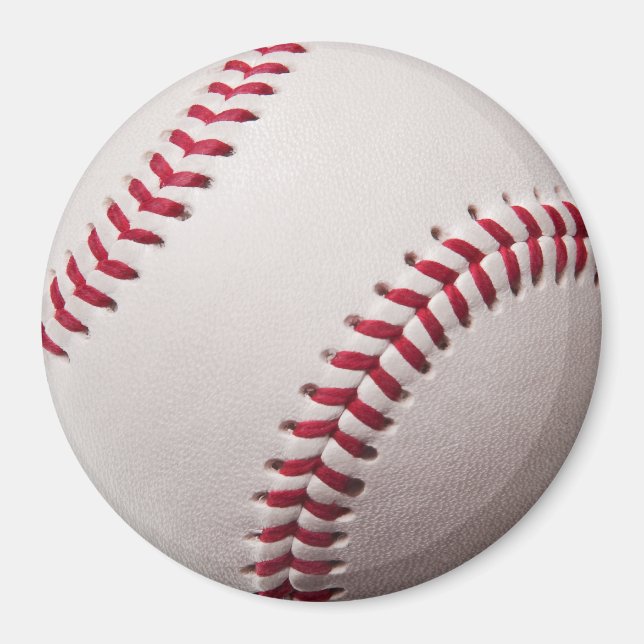Aimant Baseballs - Personnaliser Baseball Arrière - plan  (Devant)