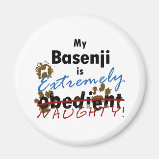 Aimant Basenji extrêmement coquin