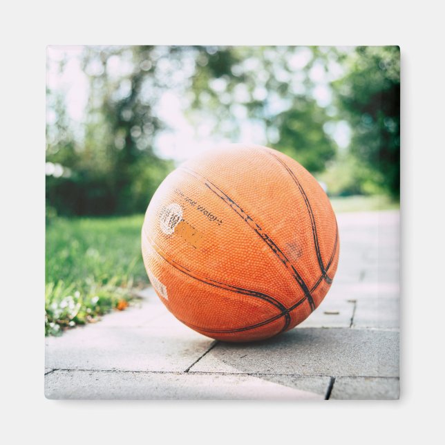 Aimant Basket-ball cadeau (Devant)