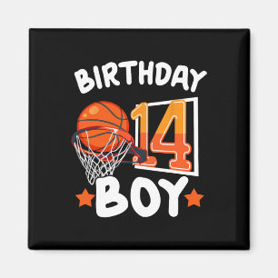 Aimant Basket-Ball Im 14 Ans 14ème Décor Boy