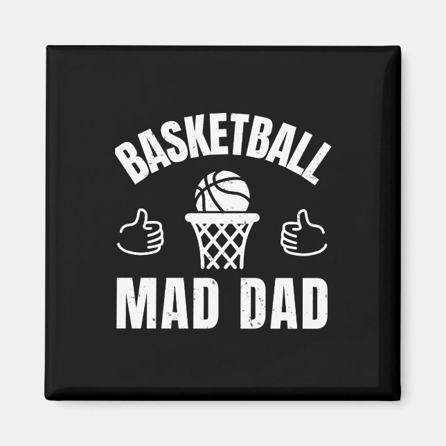 Aimant Basket-ball papa (Devant)