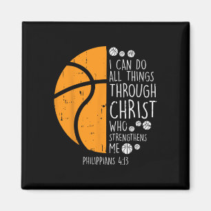 Aimant Basket Je Peux Faire Des Choses Bible Verse Dieu J