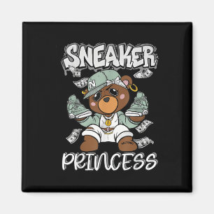 Aimant Basket Princesse Girl Afro Seafoam Abundance 4s Ma