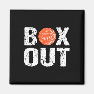Aimant Basketball Coach Box Out Dit Nouveauté Cadeau