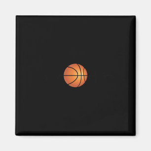Aimant Basketball Cool Heartbeat I Love Basketball Tee Gi
