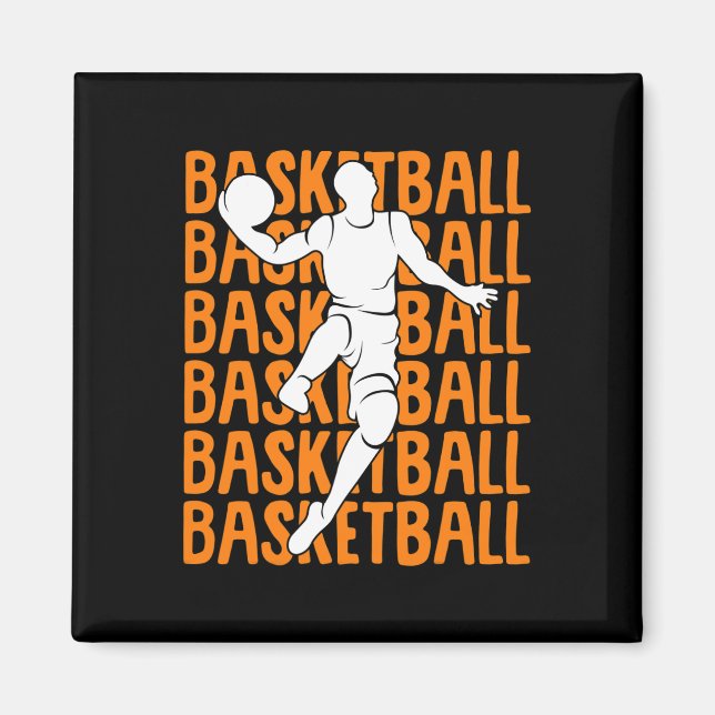 Aimant Basketball Enfants Garçons Hommes 1 (Devant)