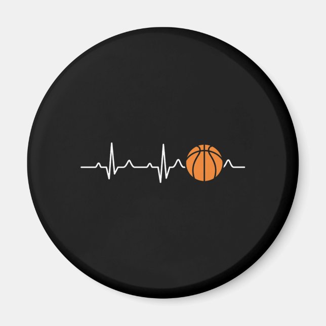 Aimant Basketball Heartbeat (Devant)