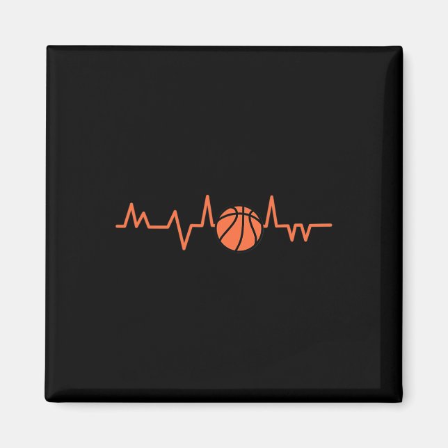 Aimant Basketball Heartbeat BBall 1 (Devant)