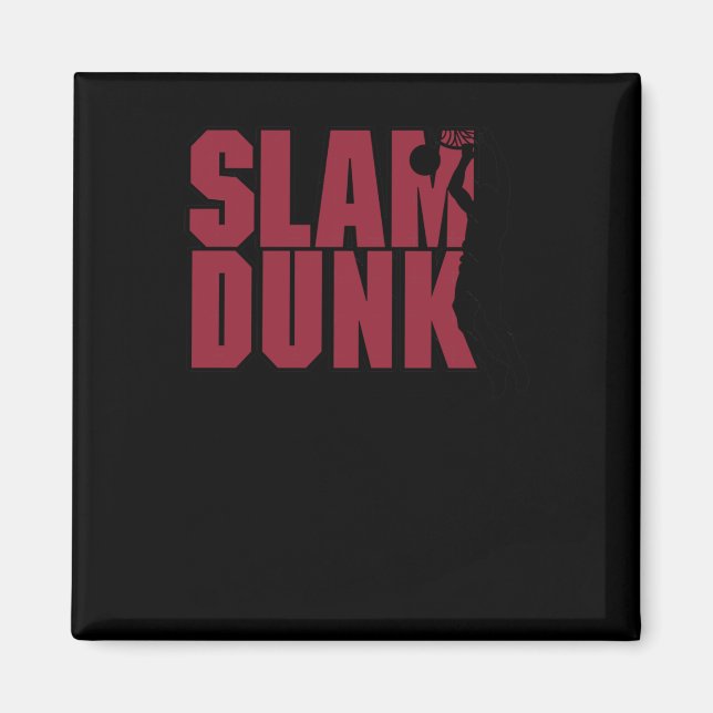 Aimant Basketball Slam Dunk (Devant)