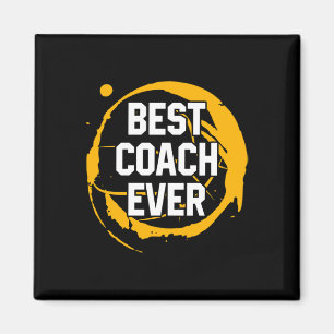 Aimant Basketball Sport Cadeau Meilleur Entraîneur Jour A