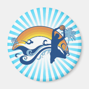 Aimant basketball. summersetz.