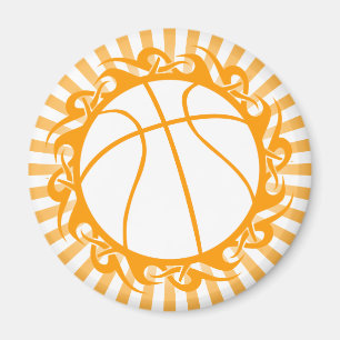 Aimant basketball. tribal.