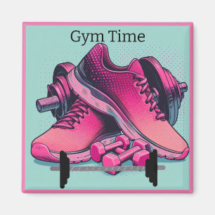 Aimant Baskets de gym avec Barbell Gym Time