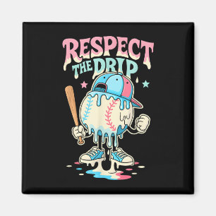 Aimant Basse Crème De Baseball Ice Driam Pour Garçons Fil