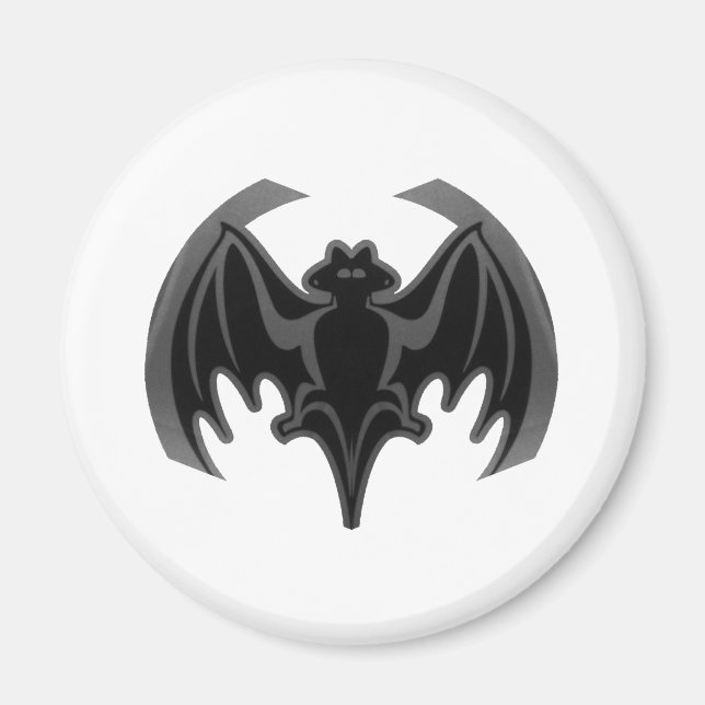 Aimant Bat Black Inv Le MUSÉE Zazzle Cadeaux (Devant)
