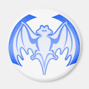 Aimant Bat Blue Inv Le MUSÉE Zazzle Cadeaux