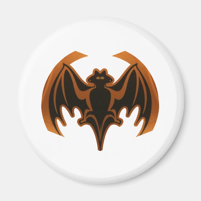 Aimant Bat Brown Le MUSÉE Zazzle Cadfts (Devant)