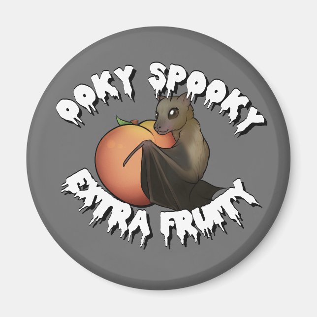 Aimant Bat Éffrayant Ooky (Devant)