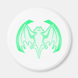 Aimant Bat Green Inv Le MUSÉE Zazzle Cadeaux