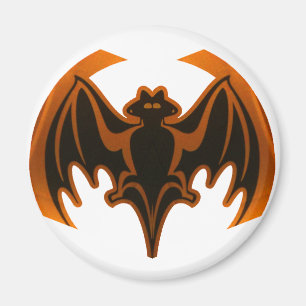 Aimant Bat Orange Le MUSÉE Zazzle Cadfts