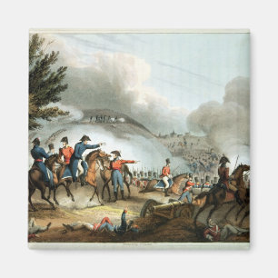 Aimant Bataille de Salamanque, gravée à l'eau-forte par