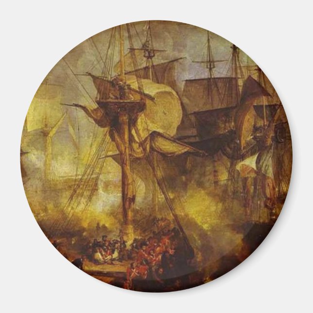 Aimant Bataille de Trafalgar 1808 (Devant)