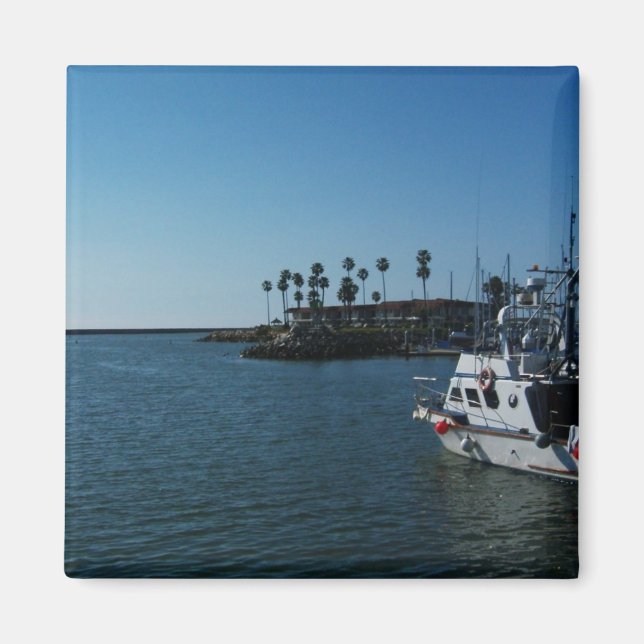 Aimant Bateau à Oceanside Harbour -CA (Devant)