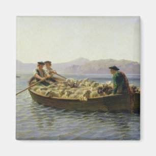 Aimant Bateau à rames, 1863