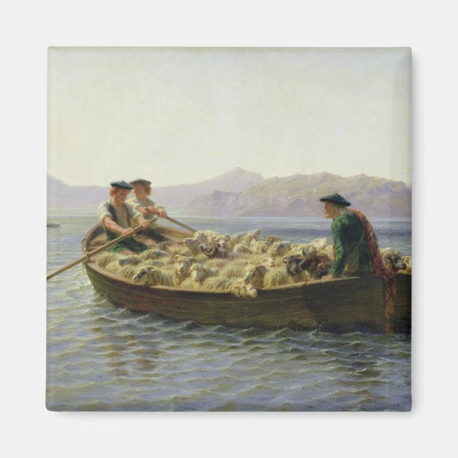 Aimant Bateau à rames, 1863 (Devant)
