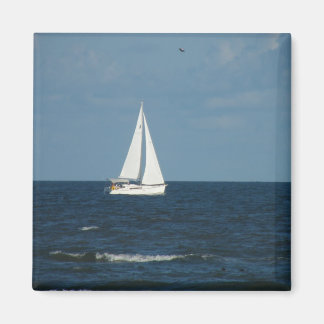 Aimant Bateau à voile sur Blue Sea