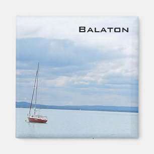Aimant Bateau à voile sur le lac Balaton