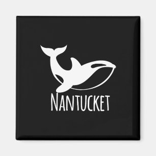 Aimant Bateau côtier de Nantucket Voile Pêche Cu