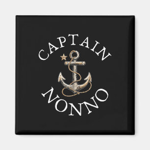 Aimant Bateau de capitaine Nonno voile voile ancre vintag