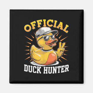 Aimant Bateau de croisière Funny Duck Équipe de chasse Ca