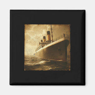 Aimant Bateau de croisière vintage Rms Titanic hommes app