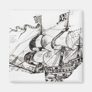 Aimant Bateau de Jacques Cartier, 'Rarete Indes