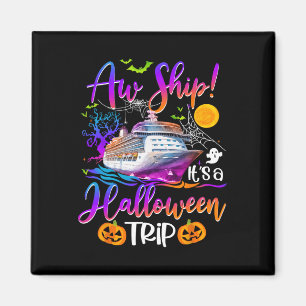 Aimant Bateau Halloween Trip Famille Croisière croisière 
