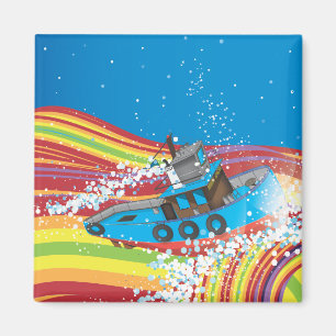 Aimant Bateau Stormy