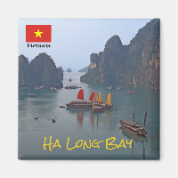 Bateaux à voile à Ha Long Bay - Vietnam, Asie