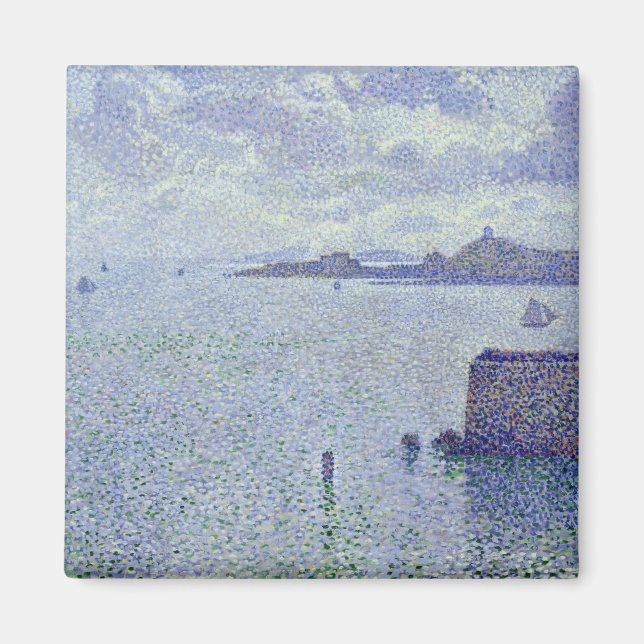 Aimant Bateaux à voile dans un estuaire, c.1892-93 (Devant)