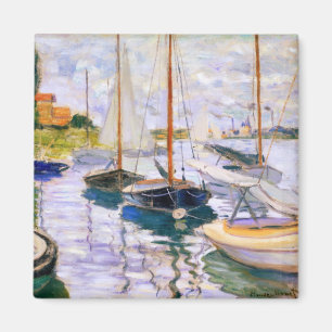 Aimant Bateaux à voile sur la Seine au Petit Claude Monet