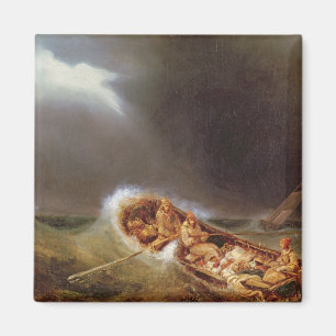 Aimant Bateaux de Dieppe Retour de la pêche