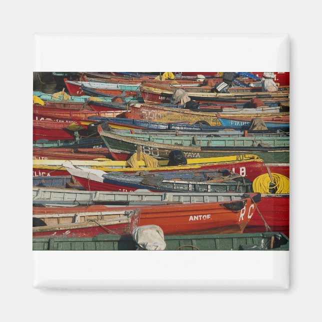 Aimant Bateaux de pêche, Antofagasta, Chili (Devant)