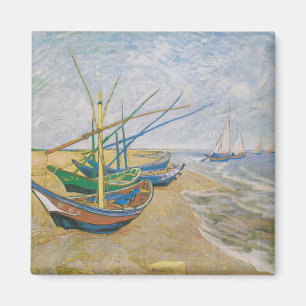 Aimant Bateaux de pêche   Vincent Van Gogh