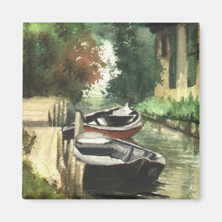 Aimant Bateaux sur la rivière