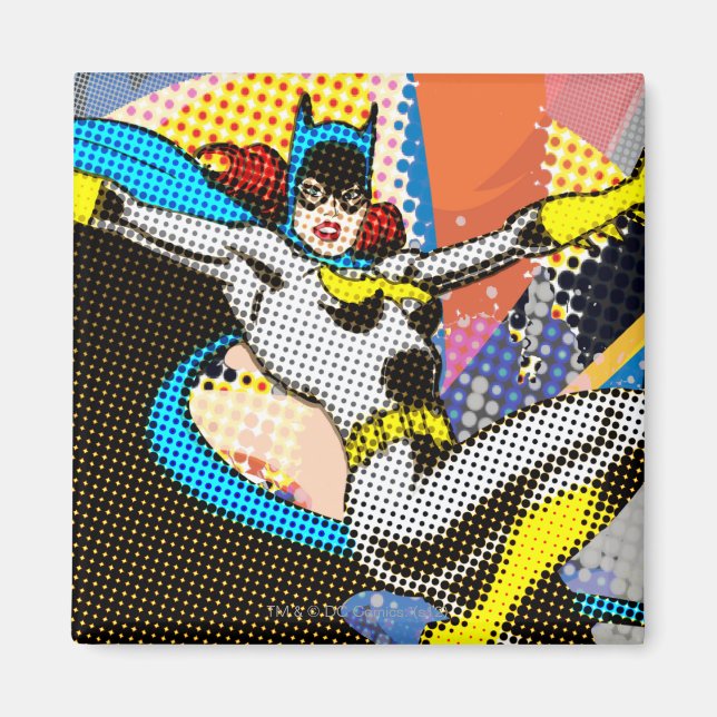 Aimant Batgirl Mid-Air (Devant)