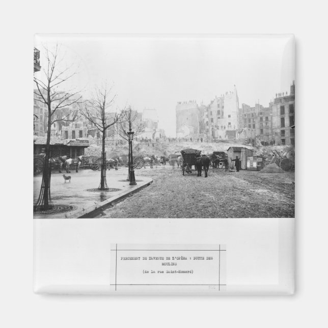 Aimant Bâtiment de l'avenue de l'Opéra (Devant)