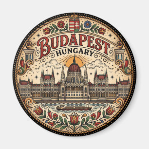 Aimant Bâtiment du Parlement de Budapest Hongrie
