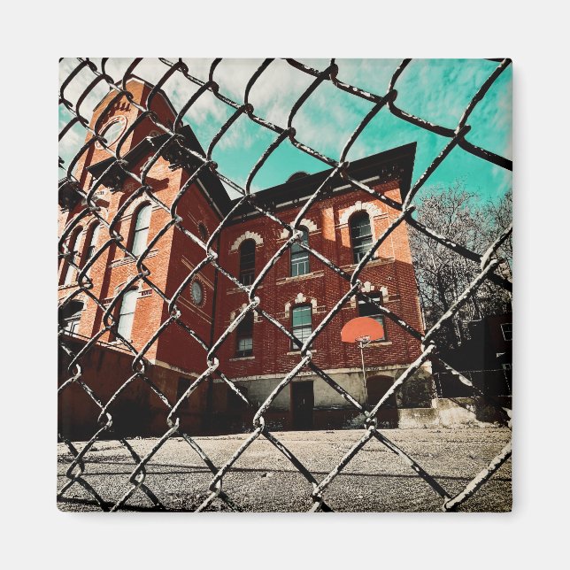 Aimant bâtiment historique du hall de la galena feehan (Devant)